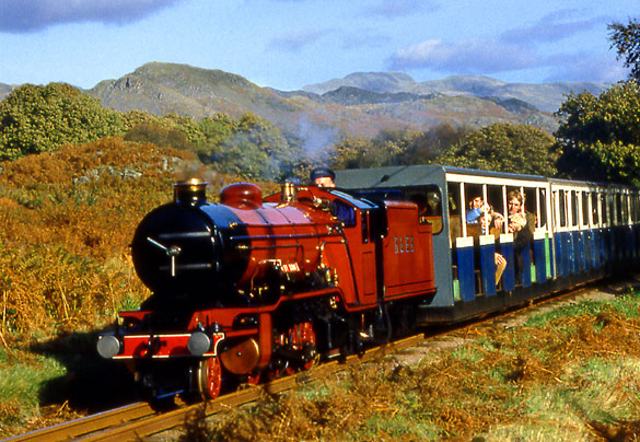 The Ravenglass and Eskdale Railway (la'al ratty)